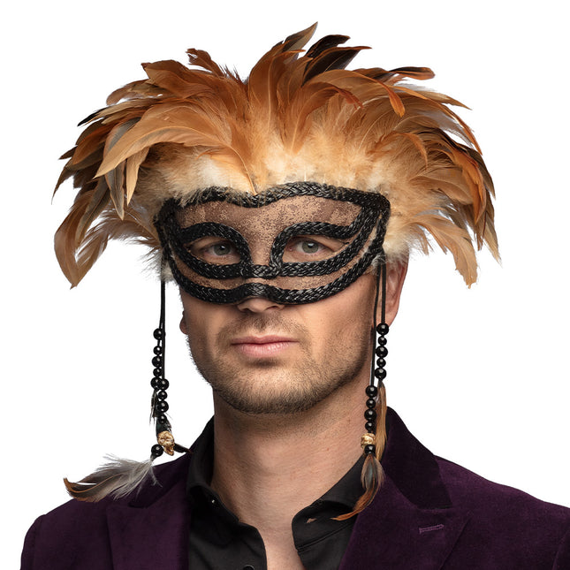 Máscara Ojos Halloween Vudú Cimitiere