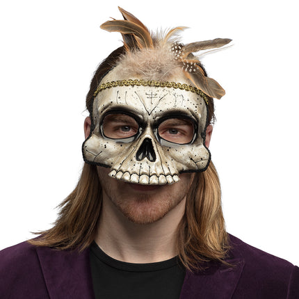 Halloween Máscara de ojos Vudú Damballa