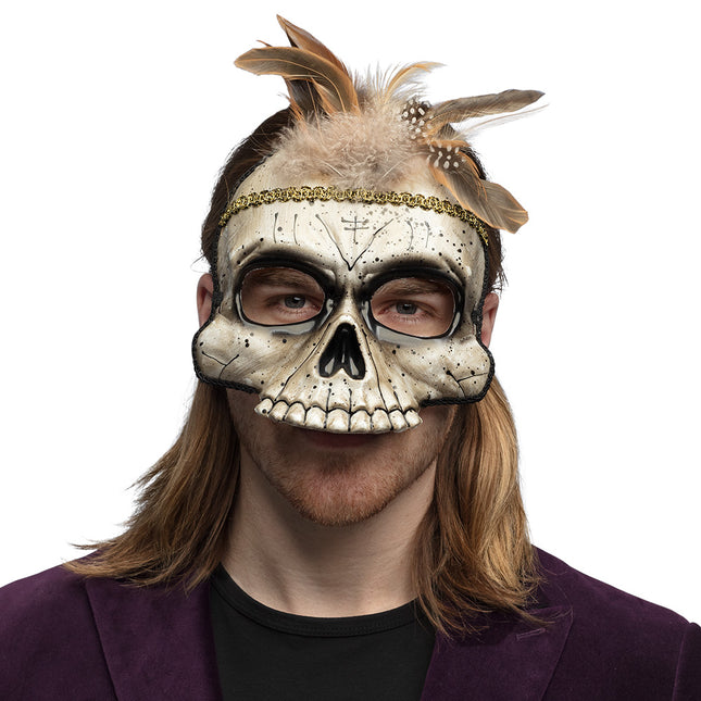Halloween Máscara de ojos Vudú Damballa