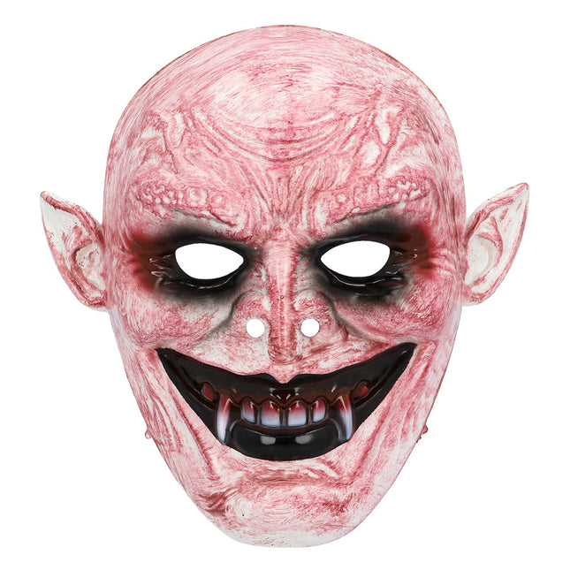 Máscara Halloween Rojo Blanco Vampiro