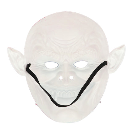 Máscara Halloween Rojo Blanco Vampiro