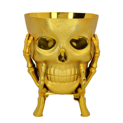 Tazón Calavera dorada