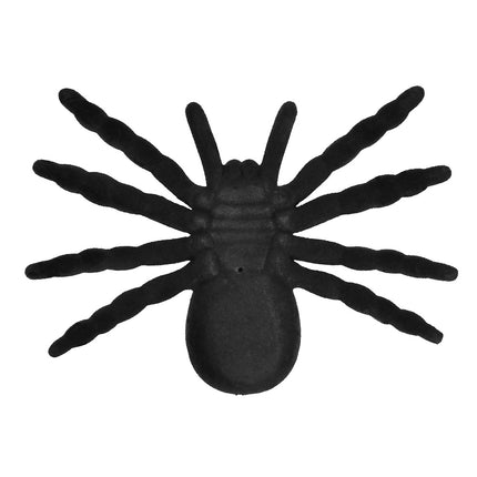 Tarántula araña falsa negra 16cm