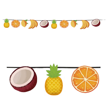 Guirnalda de Frutas Exóticas 3m