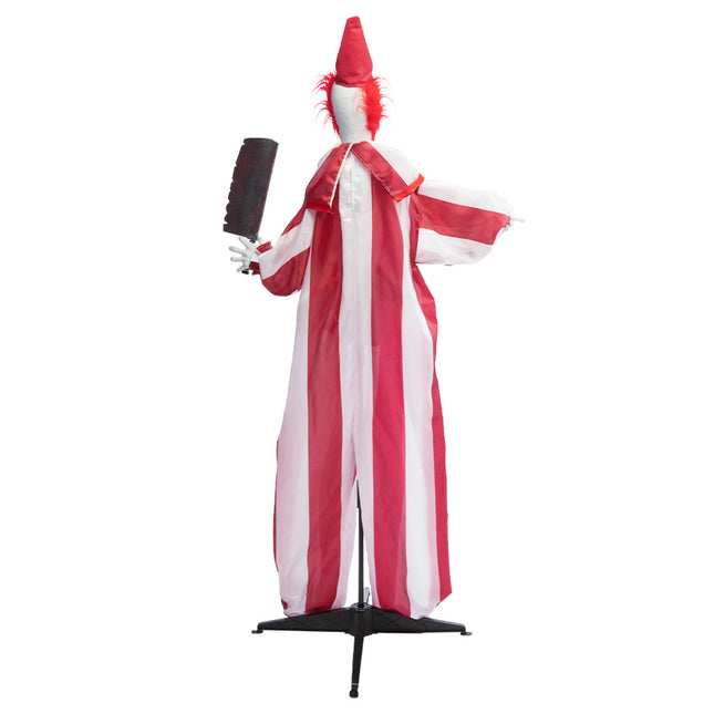 Muñeca de Halloween Rojo Blanco Payaso 1,8m