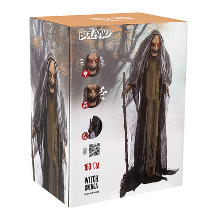 Muñeca de Halloween Bruja 1,6m