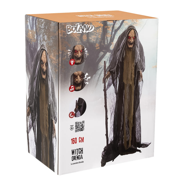 Muñeca de Halloween Bruja 1,6m