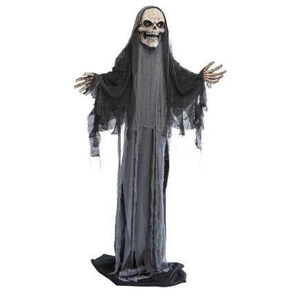 Muñeca de Halloween Parca Gris 1,8m