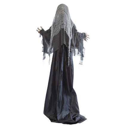 Muñeca de Halloween Parca Gris 1,8m