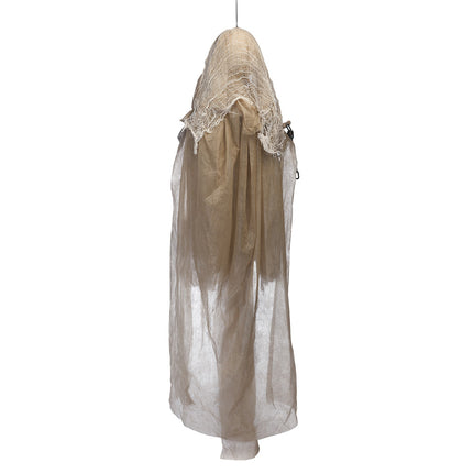 Decoración Colgante Halloween Esqueleto Marrón 1,83m
