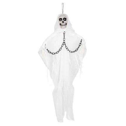 Decoración Colgante Halloween Fantasma Blanco 60cm