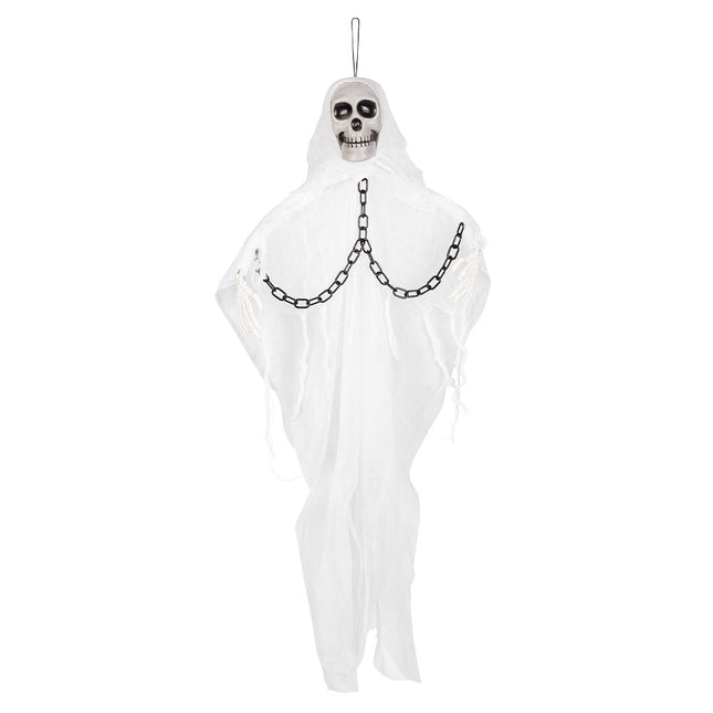 Decoración Colgante Halloween Fantasma Blanco 60cm