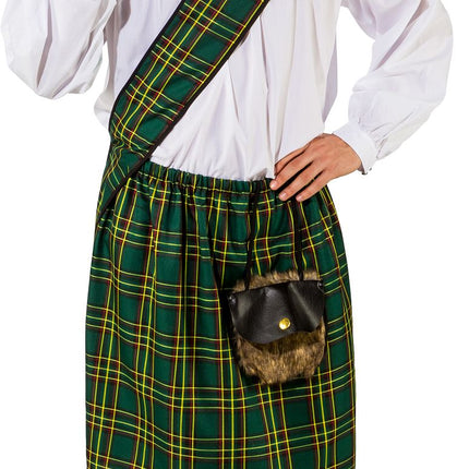 Hombre Escocés Verde