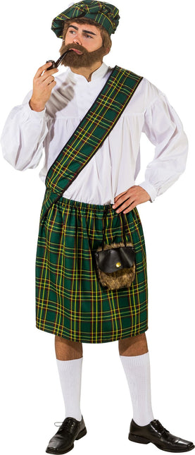 Hombre Escocés Verde