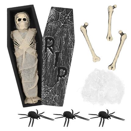 Set Decoración Halloween Momia 8 piezas
