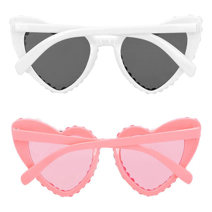 Lote de 3 gafas de fiesta «Bridal Pearl» (para la novia y el equipo de la novia)