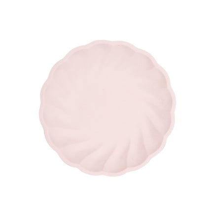 6 platos redondos , 18,8 cm, rosa