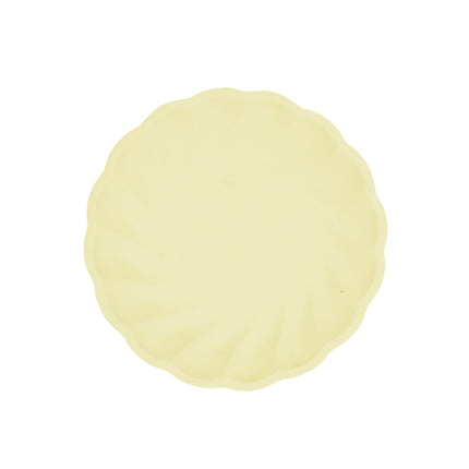 6 platos 18,8 cm amarillo