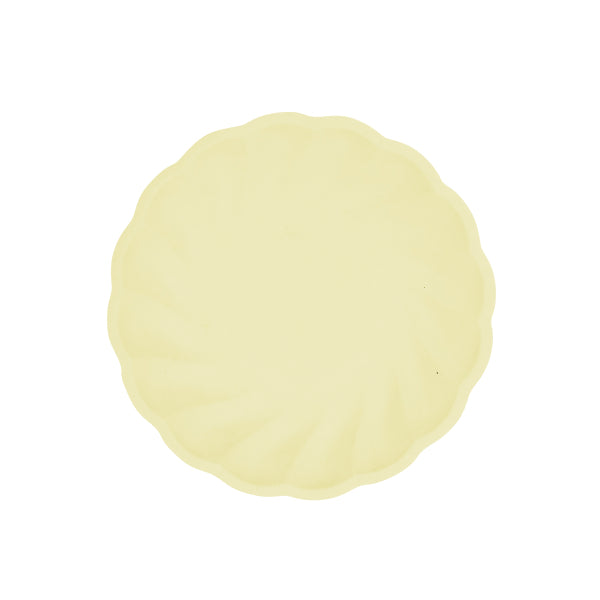 6 platos 18,8 cm amarillo