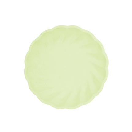 6 platos 18,8cm verde