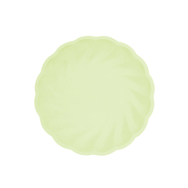 6 platos 18,8cm verde