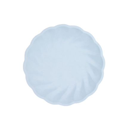 6 platos 18,8cm azul