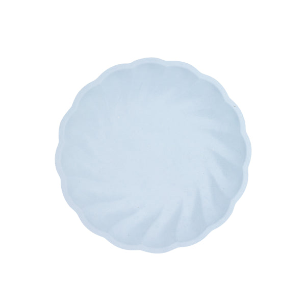 6 platos 18,8cm azul