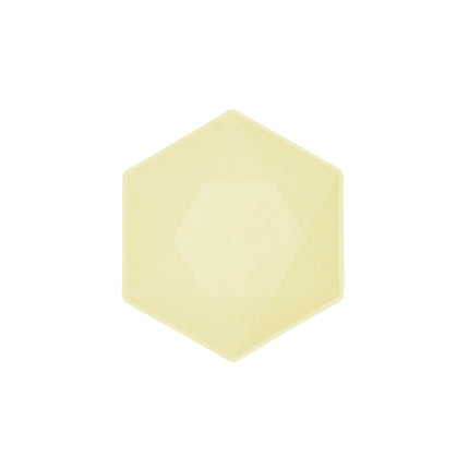 6 cuencos 15,8x13,7cm amarillo