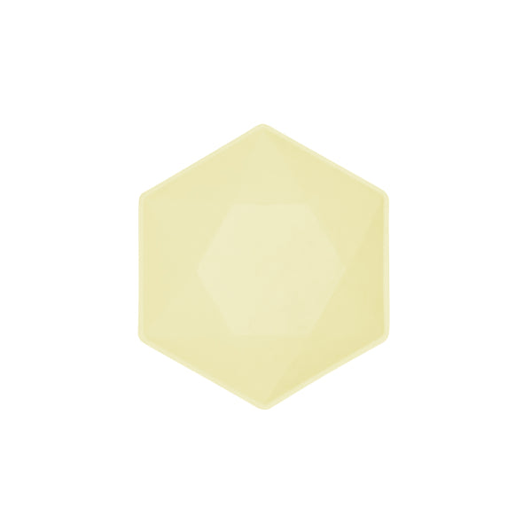 6 cuencos 15,8x13,7cm amarillo