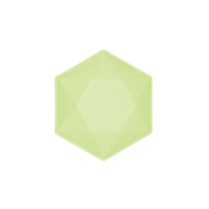 6 cuencos 15,8 x 13,7 cm verde