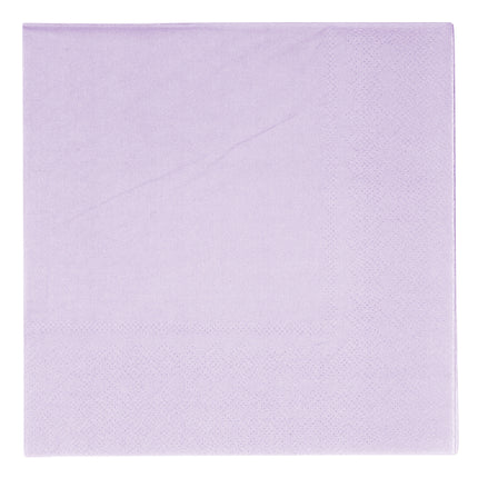 20 servilletas 3 capas 33x33cm moradas