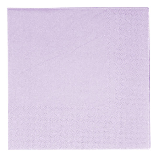 20 servilletas 3 capas 33x33cm moradas