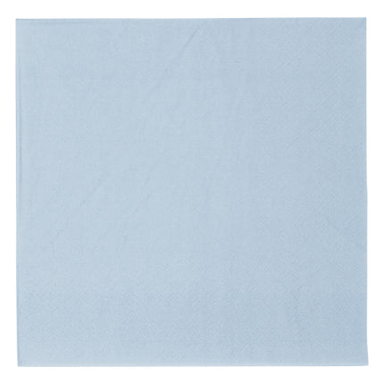 20 servilletas 3ply 33x33cm azul