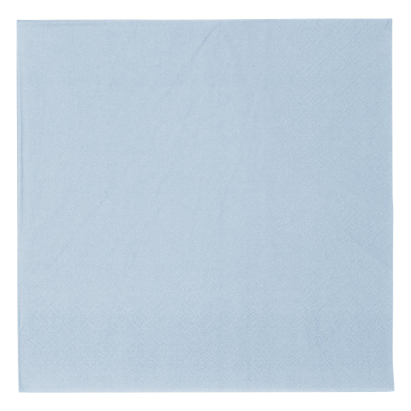 20 servilletas 3ply 33x33cm azul