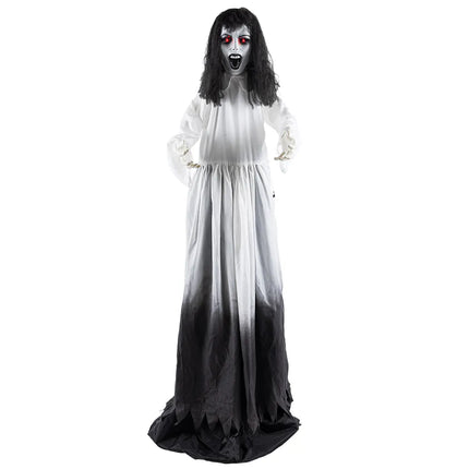 Decoración de pie «Ghost widow» (pop-up de 185 a 225 cm)