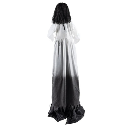 Decoración de pie «Ghost widow» (pop-up de 185 a 225 cm)