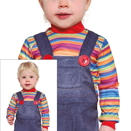 Disfraz de Halloween Muñeca traviesa para bebé