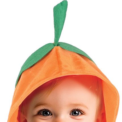Poncho de Halloween Calabaza bebé