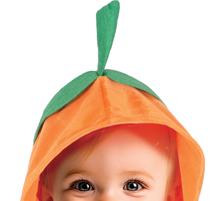 Poncho de Halloween Calabaza bebé