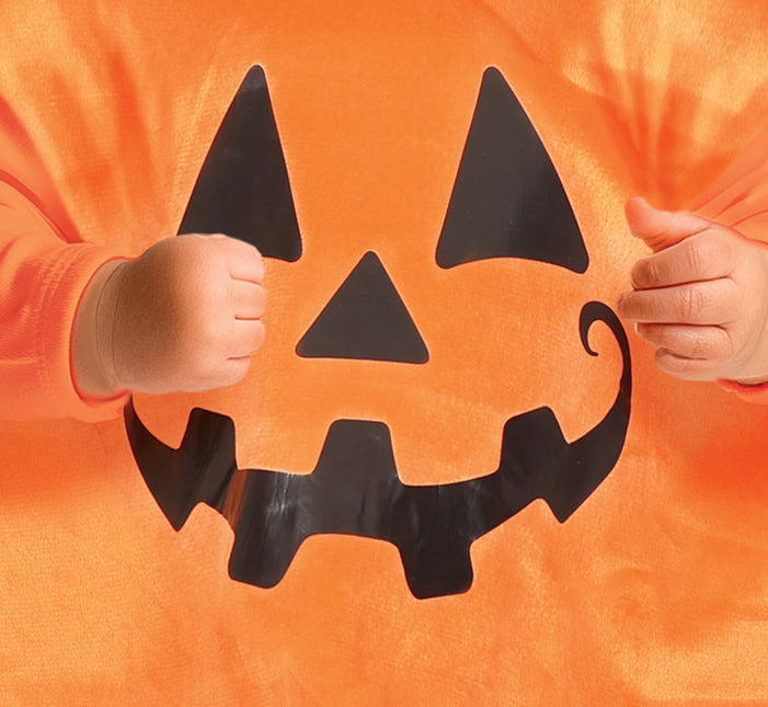 Poncho de Halloween Calabaza bebé