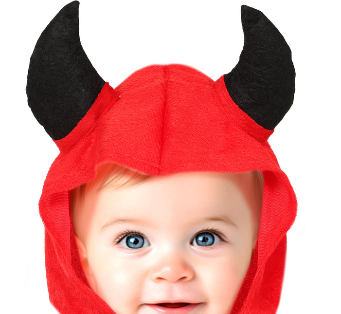 Disfraz de Halloween Diablo Rojo para Bebé