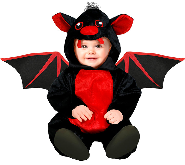 Disfraz de Halloween Murciélago Rojo para Bebé