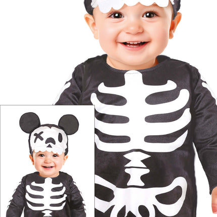 Pelele Halloween Bebé Mui<tc>zig</tc> Esqueleto