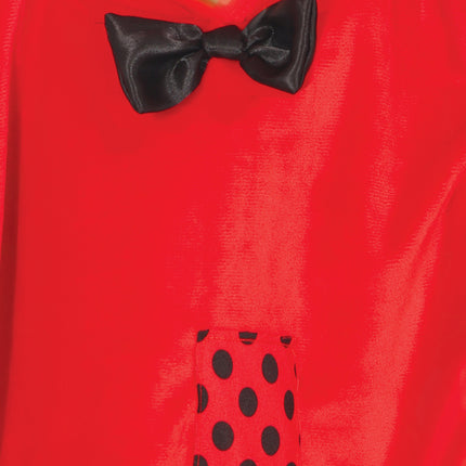 Poncho de Halloween Bebé Diablo