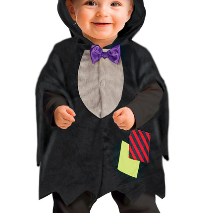 Poncho de Halloween Murciélago bebé