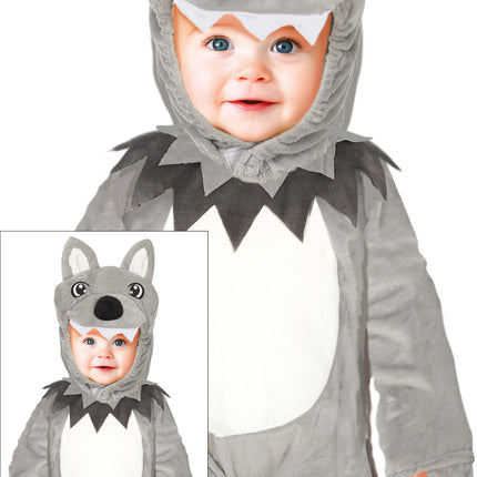 Pelele de Halloween Bebé Lobo