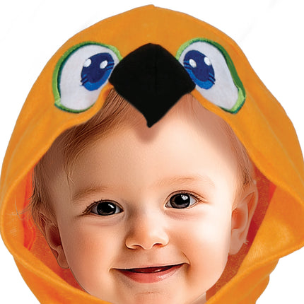 Disfraz de loro Onesie Arco Iris para bebé