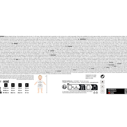 Disfraz de Tortuga Onesie para bebé