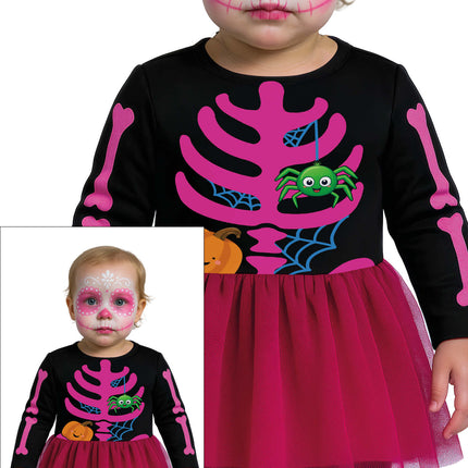 Disfraz de Halloween para bebé: un esqueleto muy monísimo