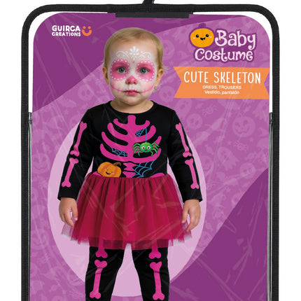 Disfraz de Halloween para bebé: un esqueleto muy monísimo
